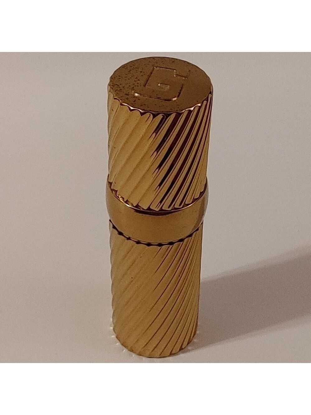 Rare Vintage LE DE GIVENCHY Atomizer Metal Gold Tone Holds 100ml Made in France